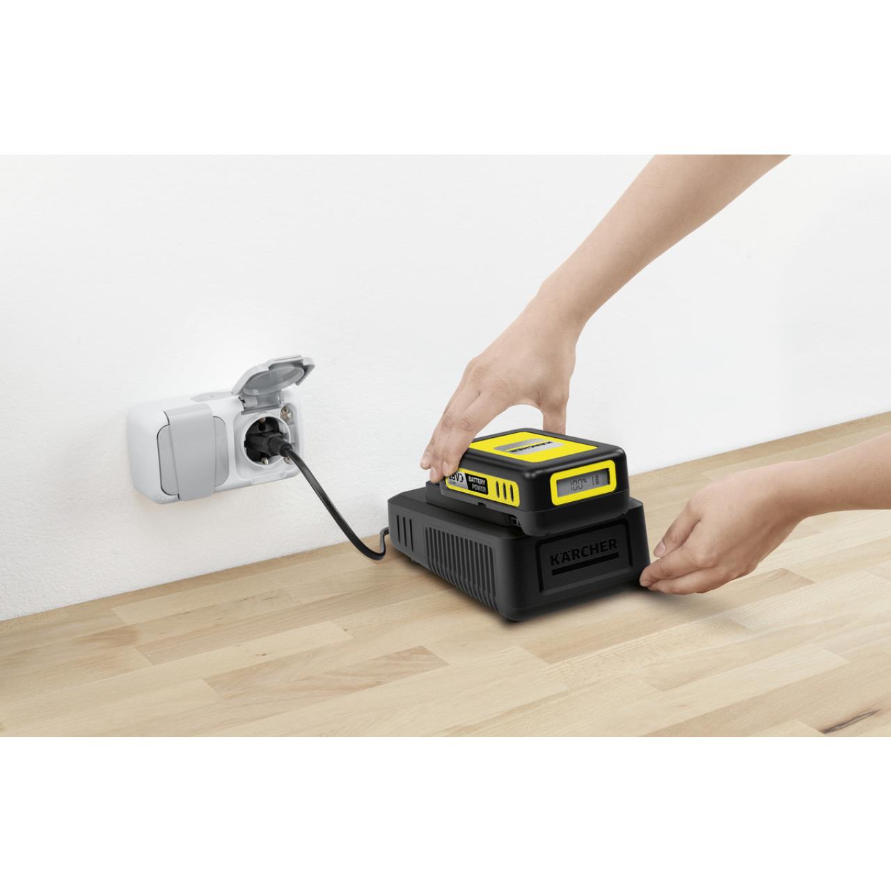 Starter Kit Battery Power 18 V / 2,5 Ah Akku / 18 V Schnell-Ladegerät