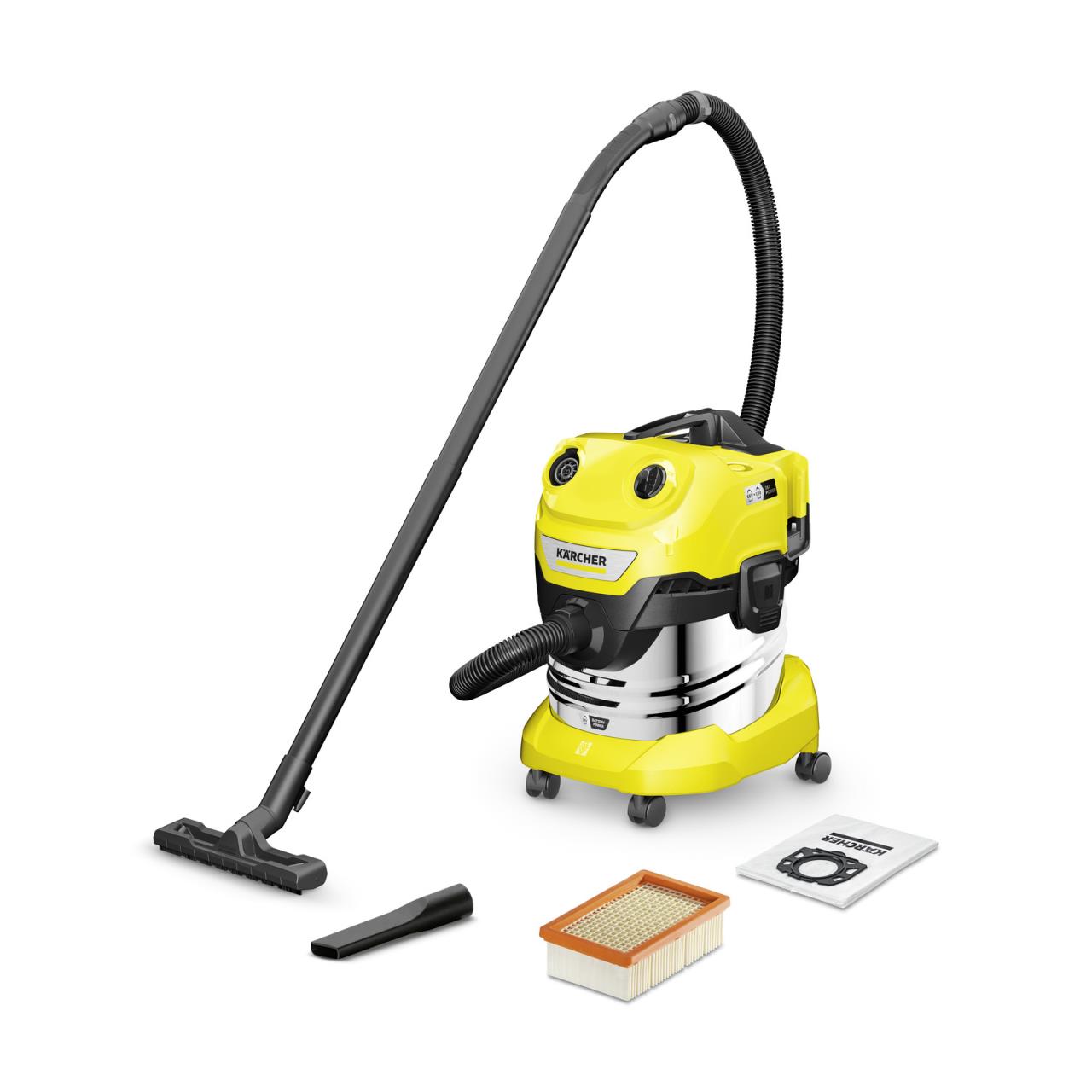 Sauger WD 4-18 S Dual V-20/22 - Grundgerät ohne Akku und Ladegerät